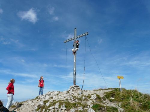 krinnenspitze summit alpine