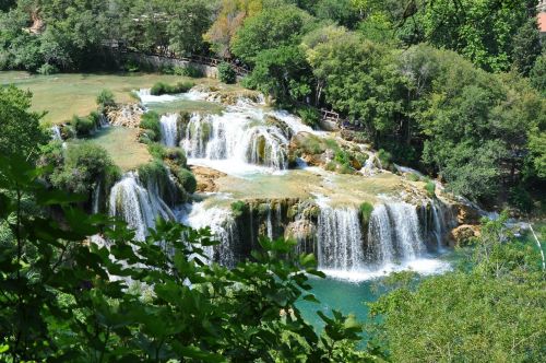 krka croatia waterfall
