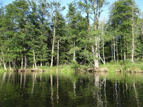 krutynia canoe trip river
