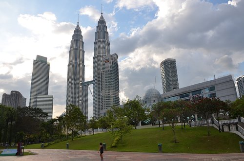 kuala lumpur  petronas towers  malaysia