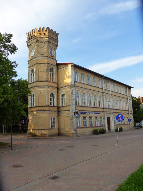 kuldiga  city  house