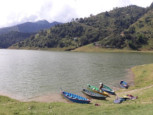 kulekhani  boating  nepal