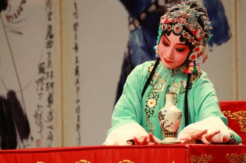 kunqu opera the peony pavilion painting