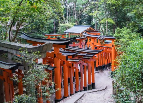 kyoto japan fushimi inari shrine