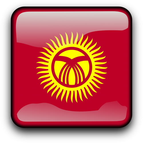 kyrgyzstan flag country