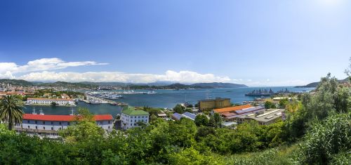 la spezia italy panorama