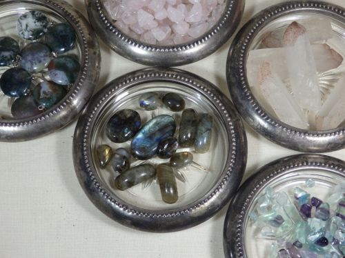 labradorite crystals quartz