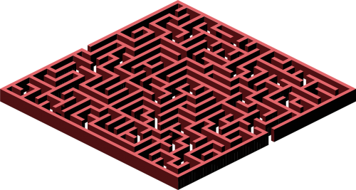 labyrinth maze wall