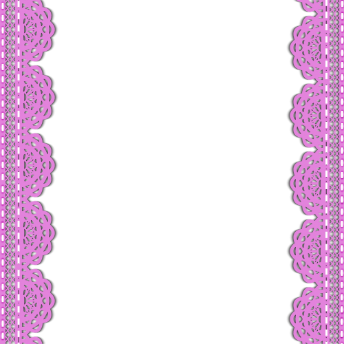 lace pink stripe