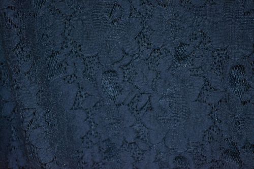lace blue vintage