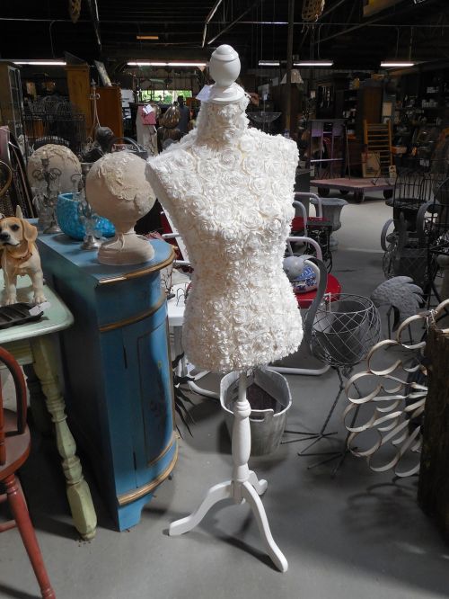 lace mannequin fashion