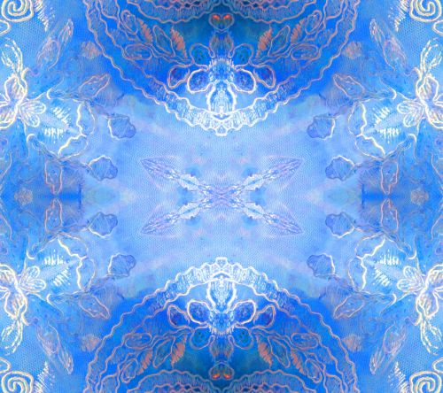 Lace Kaleidoscope Background