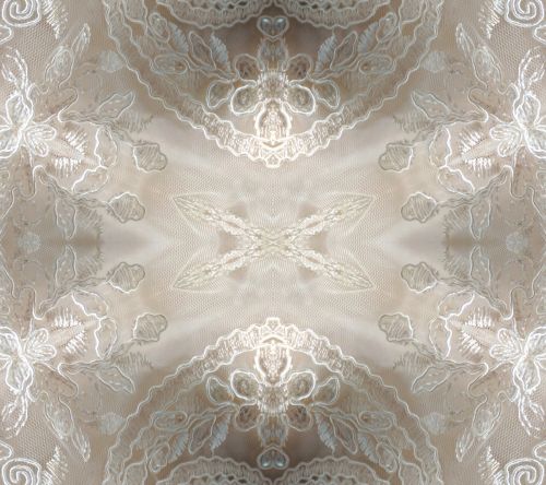 Lace Kaleidoscope Background