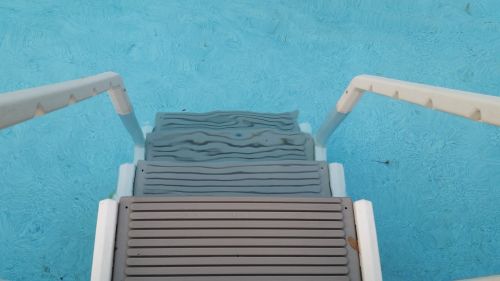 ladder swimming pool