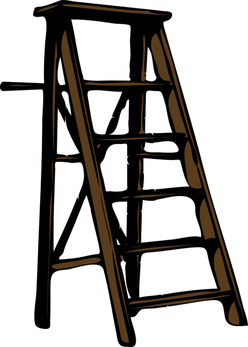 ladder wood step