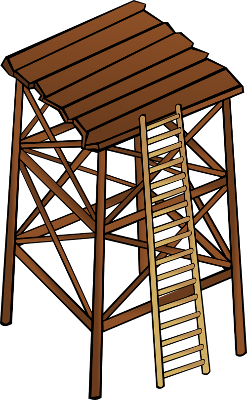 ladder tower platform