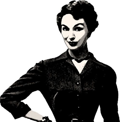 lady woman 1950