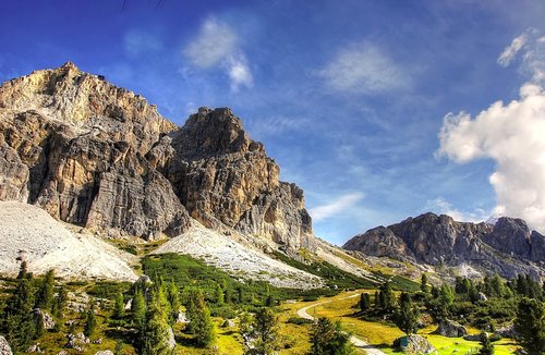 lagazuoi  dolomites  italy