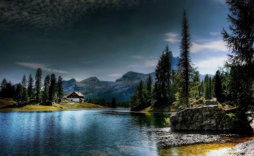 lago federa dolomites belluno