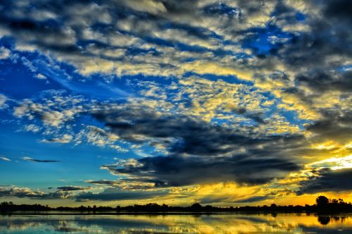 laguna landscape sunset