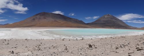 laguna verde bolivia volcano