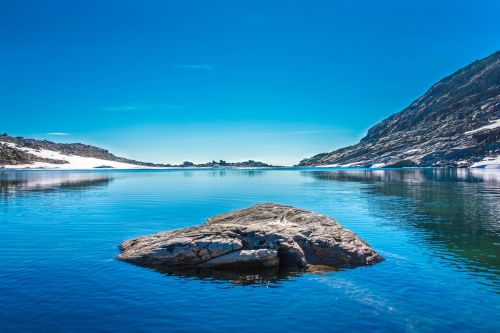 lake scenery water