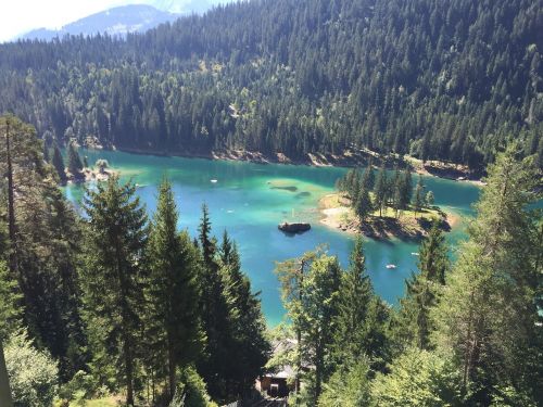 lake bergsee alpine