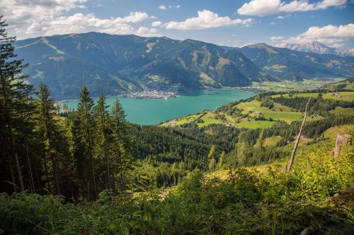 lake mountains zell am see