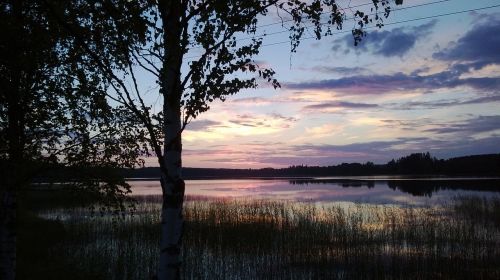 lake landscape nature