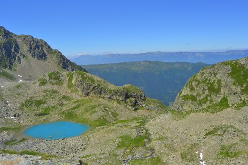 lake mountain landscape