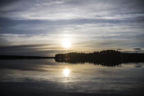 lake finnish summer
