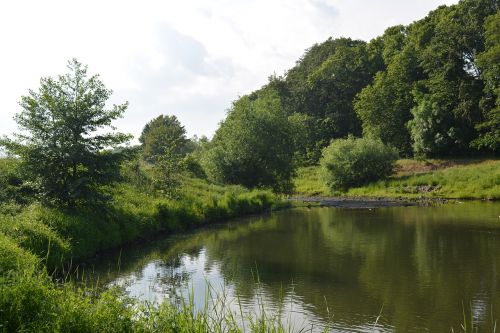 lake landscape nature