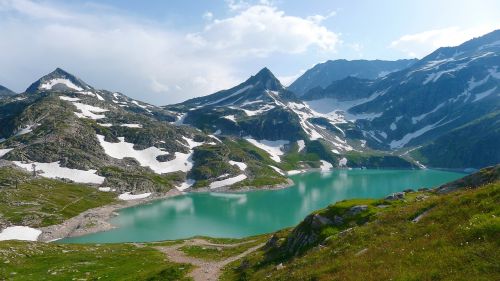 lake bergsee nature