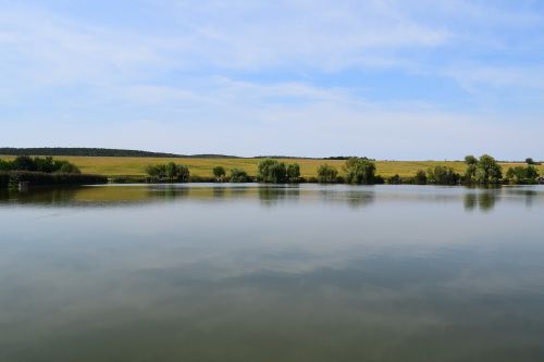 lake water blue