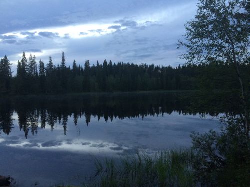 lake landscape finnish