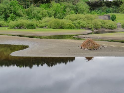 lake reflection water