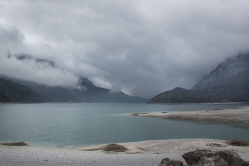 lake nature landscape