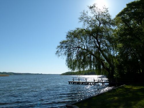 lake nature mood