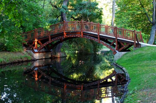 lake bridge water