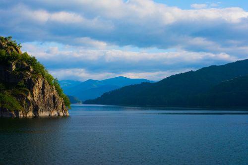 lake landscape nature