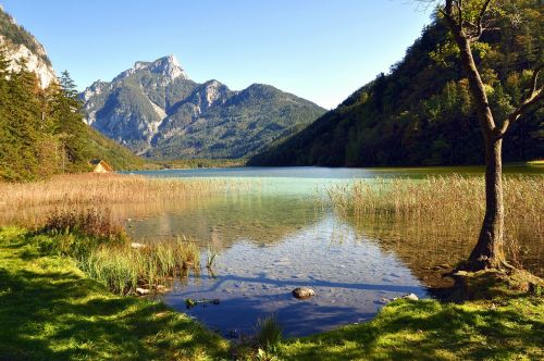 lake nature landscape