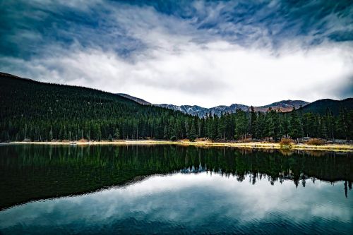 lake water reflections