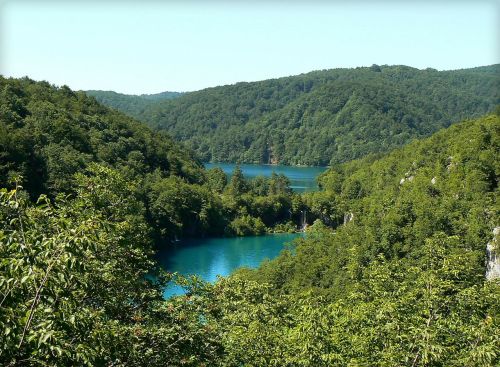 lake croatia landscape