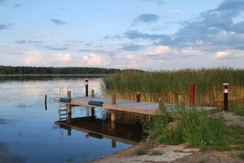 lake sweden idyll