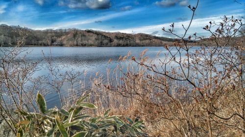 lake beautiful landscape