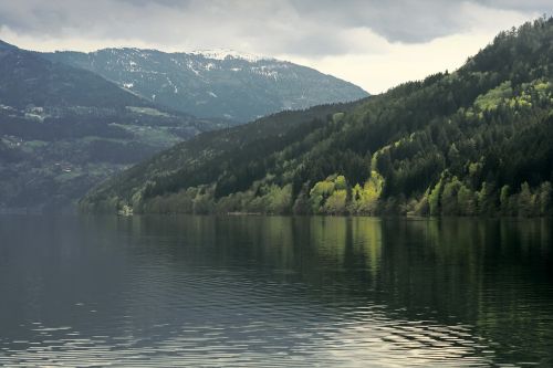 lake alpine mountains