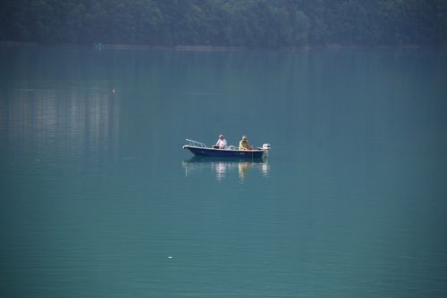 lake boat fishing