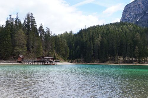 lake south tyrol mountains