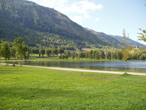 lake landscape nature