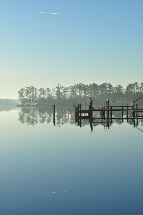 lake reflection north carolina